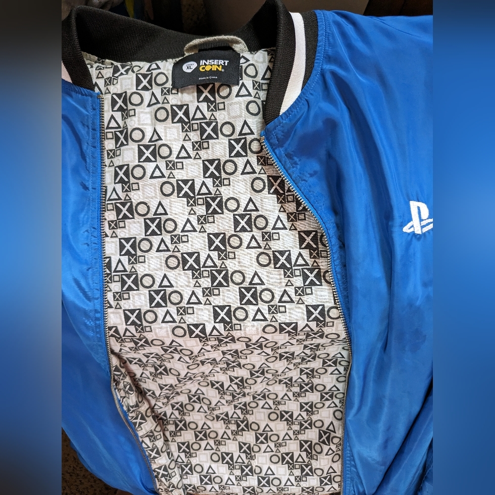 Insert Coin PlayStation Jacket